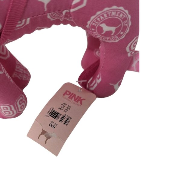 Victoria's Secret Preppy Pink Dog with Backpack Plush Stuffed Animal Toy Small - Picture 6 of 7